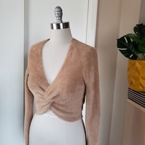 Aerie Textured Knot Sweater Size Medium NEW!